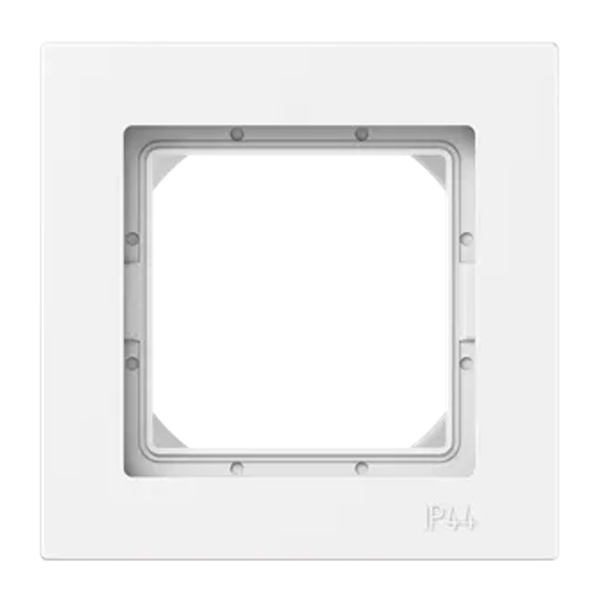 Рамка 1-местная EKF IP44 Эпика белый