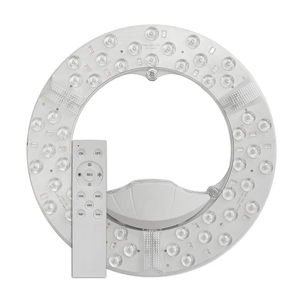 Светодиодный модуль 40W 3000-6500K 3600Lm D245mm DIM IP20 с пультом, драйвером, магнитное крепление