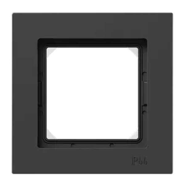 Рамка 1-местная EKF IP44 Эпика черный