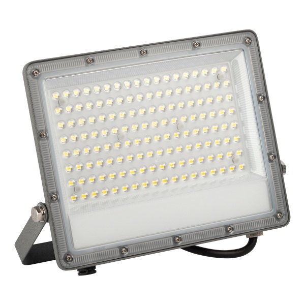 Прожектор светодиодный ЭРА PRO LPR-063-0-65K-100 100W 6500K 10000Lm IP65 90° черный корпус алюминий