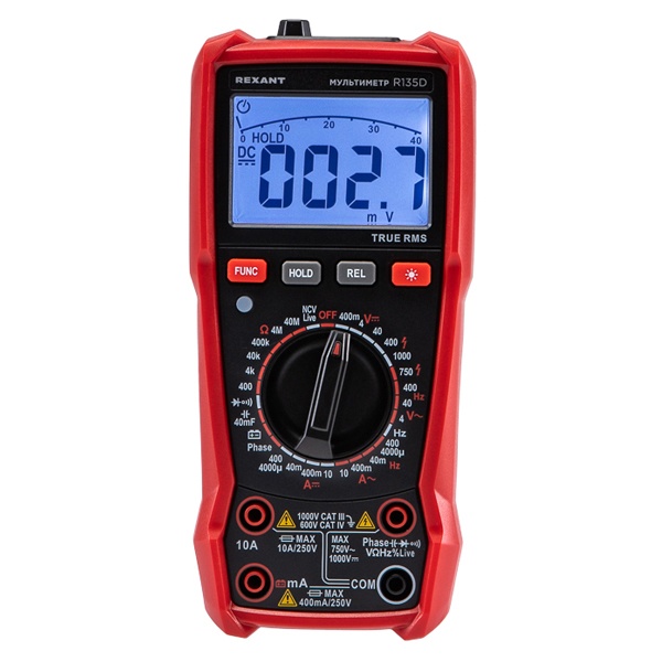 Мультиметр универсальный Rexant R135D