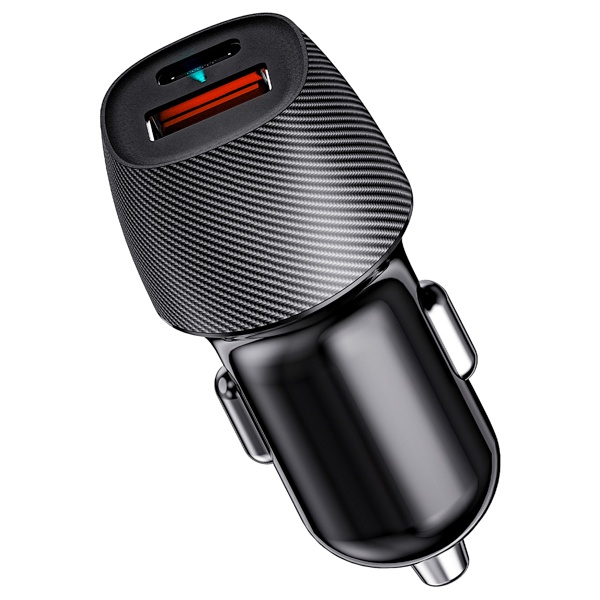 Автомобильное зарядное устройство с двумя портами Rexant USB-A QC 3.0 + USB-C PD с LED индикацией 38