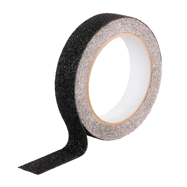 Лента Rexant противоскользящая самоклеящаяся, 25мм х 5м, черная