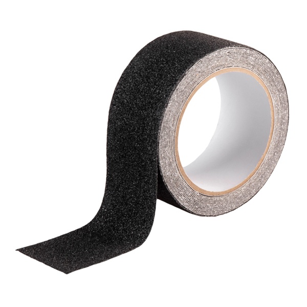 Лента Rexant противоскользящая самоклеящаяся, 50мм х 5м, черная