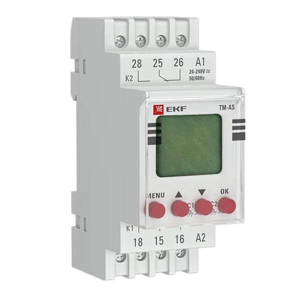 Таймер электронный астрономический двухканальный EKF TM-АS