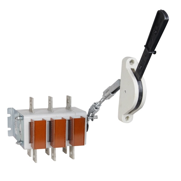 Рубильник реверсивный КЭАЗ ВР32-39 А71240 630А 3П несъемная рукоятка дугогасительная камера (выключатель нагрузки)