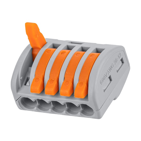 Клемма соединительная TDM 5 х (0,1-2,5) СК-415 с рычагом