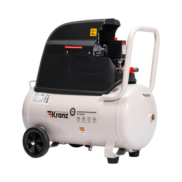 Компрессор воздушный Kranz KR-1500/50, 1500Вт, 280 л/мин, 50л