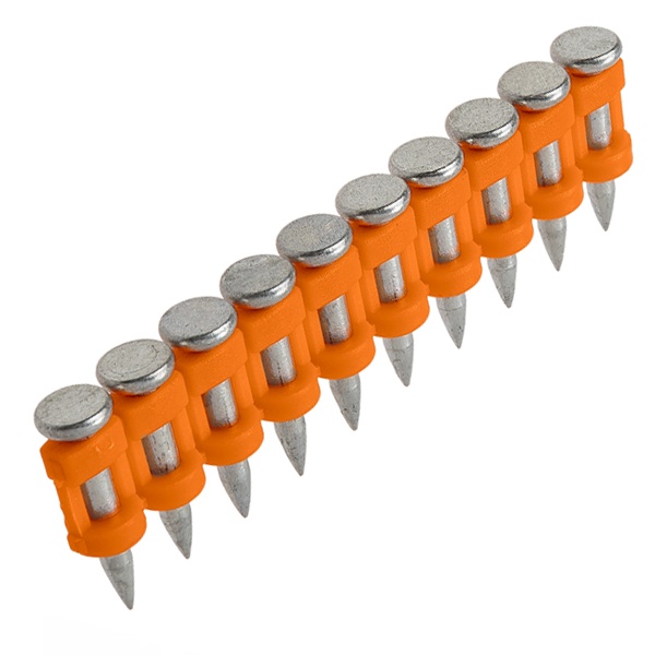 Гвозди по бетону для монтажного пистолета TDM 3х19 мм, тип CN, Bullet type, MG, (уп. 1000 шт.) Алмаз