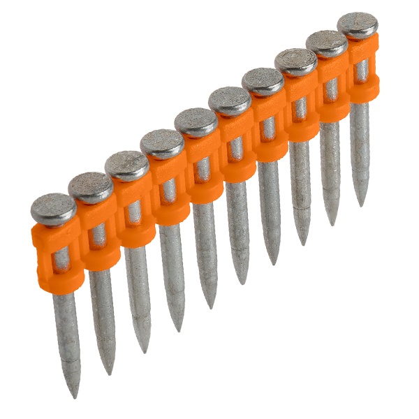 Гвозди по бетону для монтажного пистолета TDM 3х38 мм, тип CN, Bullet type, MG, (уп. 1000 шт.) Алмаз