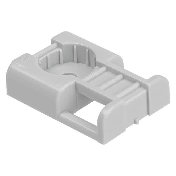 Площадка под хомуты TDM для прямого монтажа (упаковка 100 шт.) серая