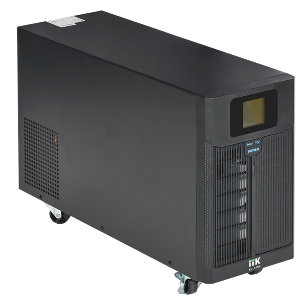 Источник бесперебойного питания ITK ELECTRA LT 5кВА/4кВт 48VDC с АКБ 4х17Ач USB Schuko