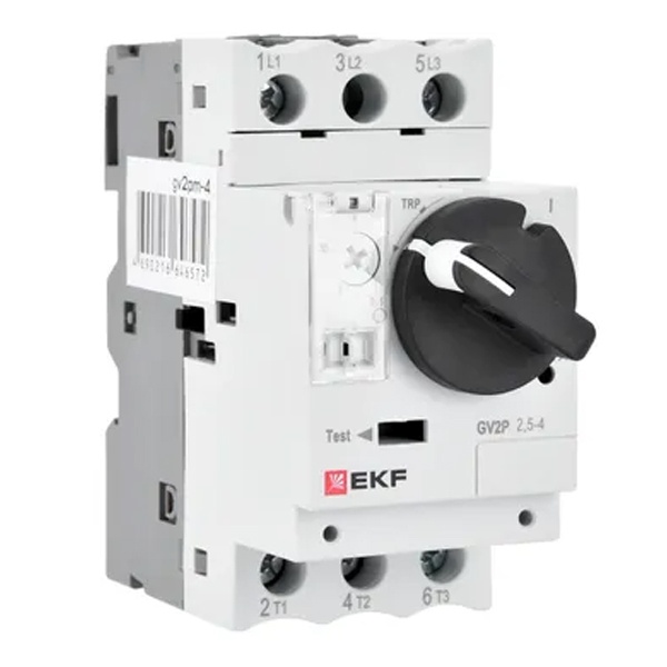 Автомат пуска двигателя EKF GV2P 1.6-2.5А (New) (автомат защиты двигателя)
