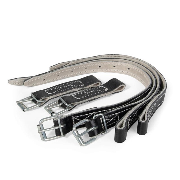 Шесть крепежных ремней КВТ для когтей монтерских и лазов универсальных