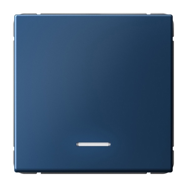 Одноклавишный выключатель с подсветкой SE ArtGallery 10А быстрозажимные клеммы аквамарин