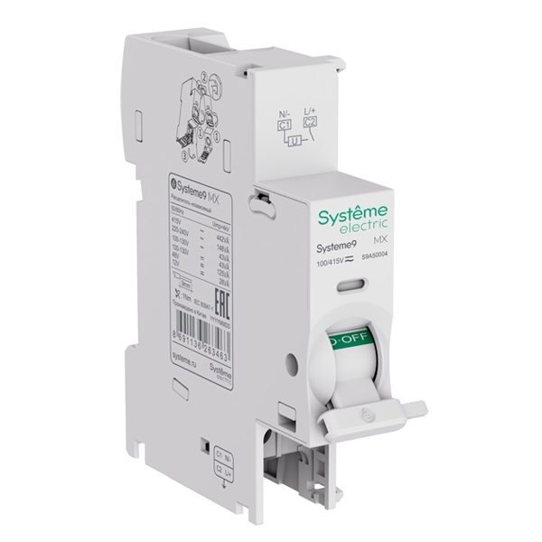 Расцепитель независимый SE Systeme9 MX 100-415В AC