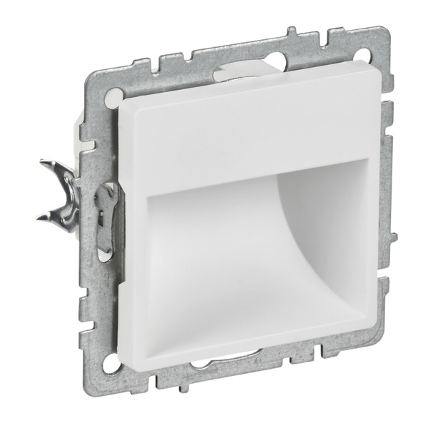 Подсветка ИЭК BRITE LED встраиваемая арктический белый (ПЛ20-БрАБ)