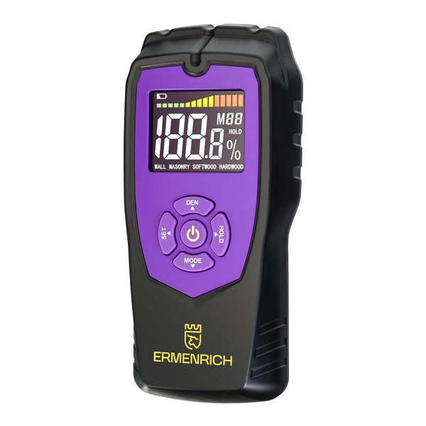 Влагомер, датчик влажности Ermenrich Wett MW40, фиолетовый