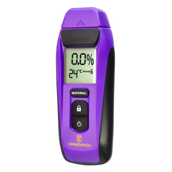 Влагомер, датчик влажности Ermenrich Wett MW20, фиолетовый