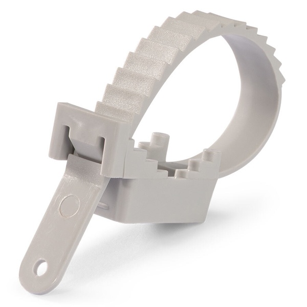 Крепеж ремешковый Fortisflex КР до 25 мм серый (упаковка 50шт)