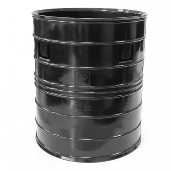 Муфта соединительная Промрукав с защёлками для двустенных труб d160 мм