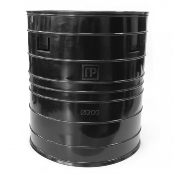 Муфта соединительная Промрукав с защёлками для двустенных труб d200 мм