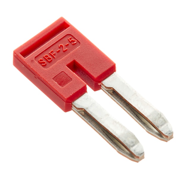 Перемычка вставная DKC для винтовых и push-in клемм Nuputuk на 2.5 мм2 2-х полюсная