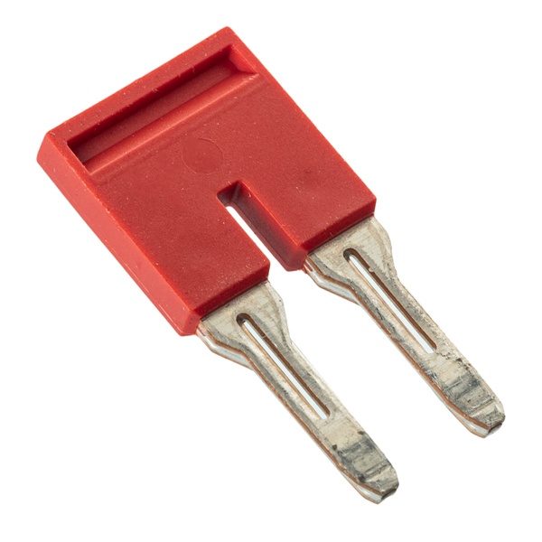 Перемычка вставная DKC для винтовых и push-in клемм Nuputuk на 6 мм2 2-х полюсная