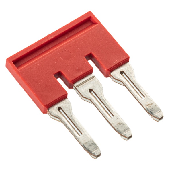 Перемычка вставная DKC для винтовых и push-in клемм Nuputuk на 6 мм2 3-х полюсная