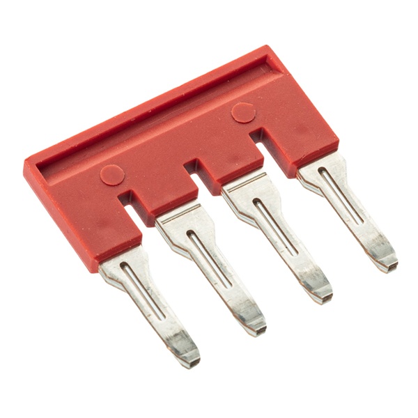 Перемычка вставная DKC для винтовых и push-in клемм Nuputuk на 6 мм2 4-х полюсная