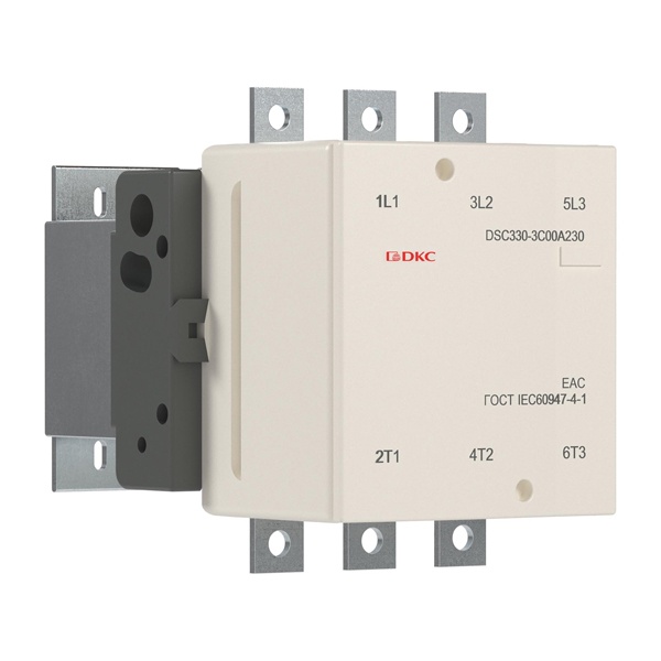 Контактор магнитный DKC DSC330-3C00A230 330А 160кВт (AC3) 220В AC
