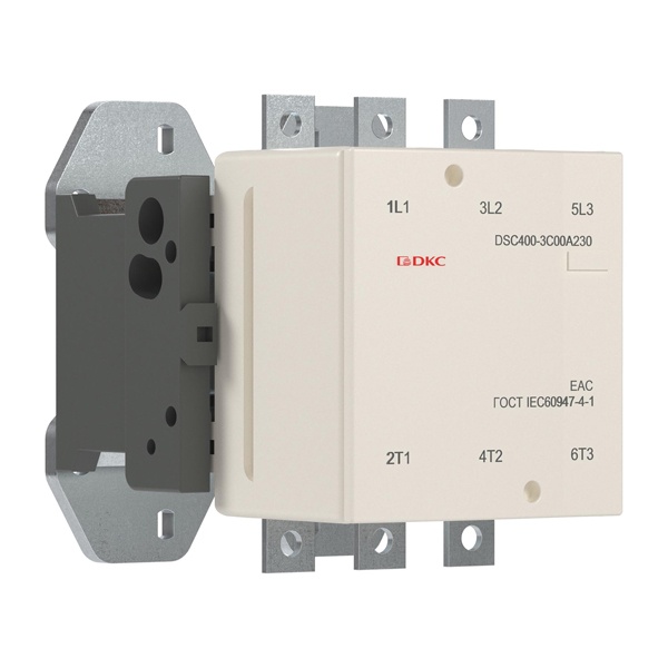 Контактор магнитный DKC DSC400-3C00A230 400А 200кВт (AC3) 220В AC