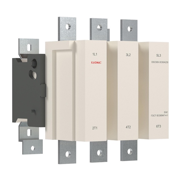 Контактор магнитный DKC DSC800-3C00A230 800А 400кВт (AC3) 220В AC