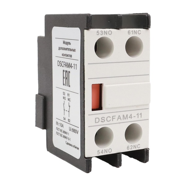 Дополнительный контакт фронтальный DKC для DSC115-800 1НО+1НЗ