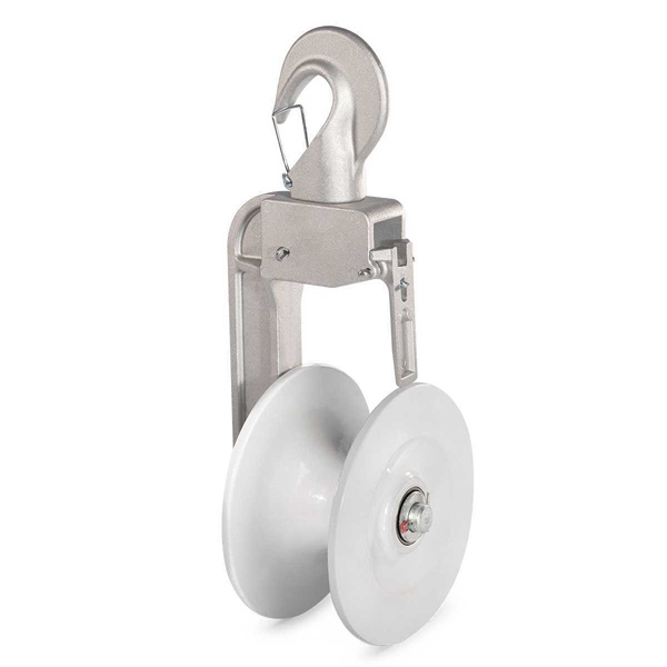 Ролик монтажный КВТ РМ-3 Профи с максимальной допустимой нагрузкой 6 кН для провода СИП