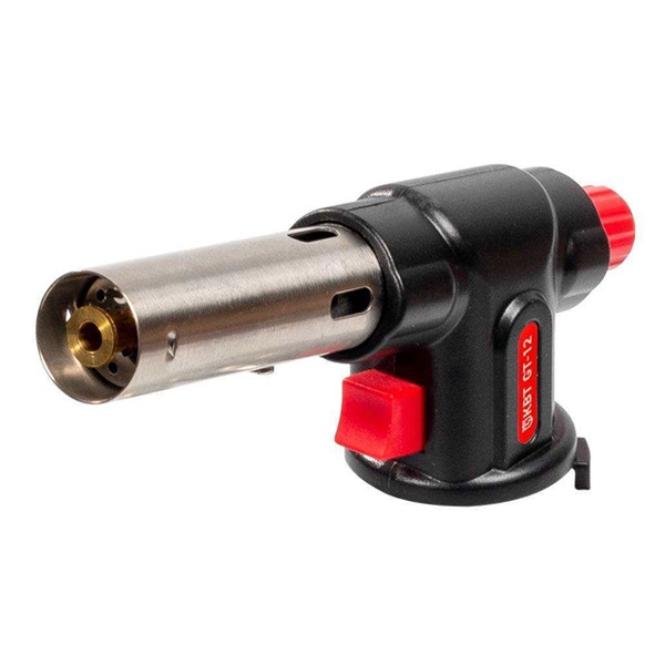 Горелка-насадка КВТ газовая с пьезоподжигом GT-12 Профи для газовых баллонов с цанговым соединением