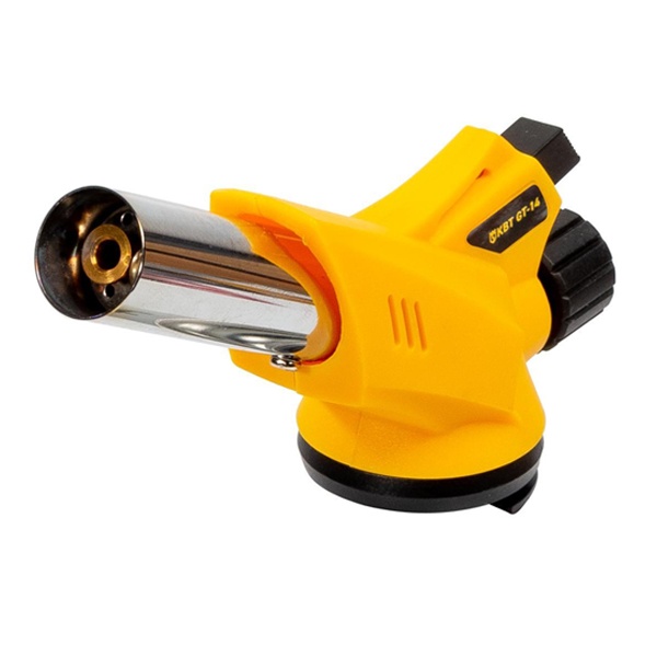 Горелка-насадка КВТ газовая с пьезоподжигом GT-14 Профи для газовых баллонов с цанговым соединением