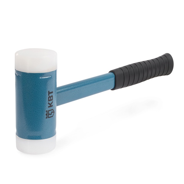 Молоток КВТ безынерционный МБ-60н Профи с бойками из твердого нейлона