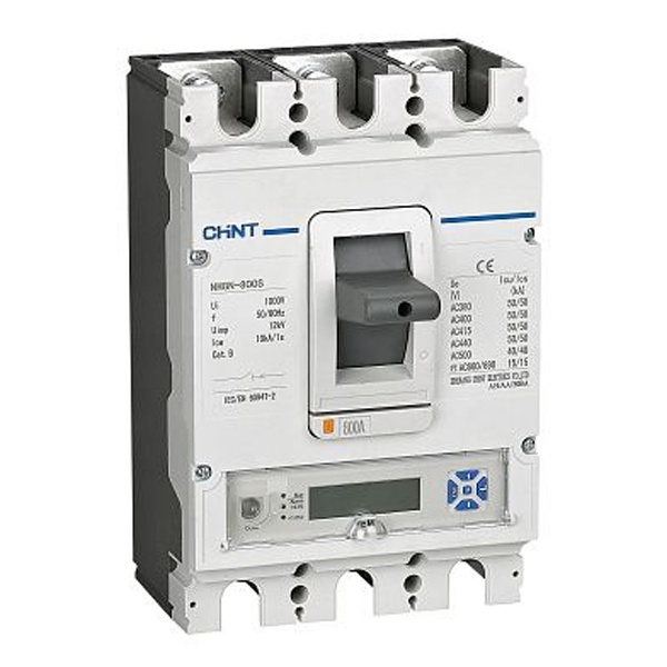 Автоматический выключатель Chint NM8N-250S EM 3P 63А 50кА с электронным расцепителем LCD (R) (автомат электрический)