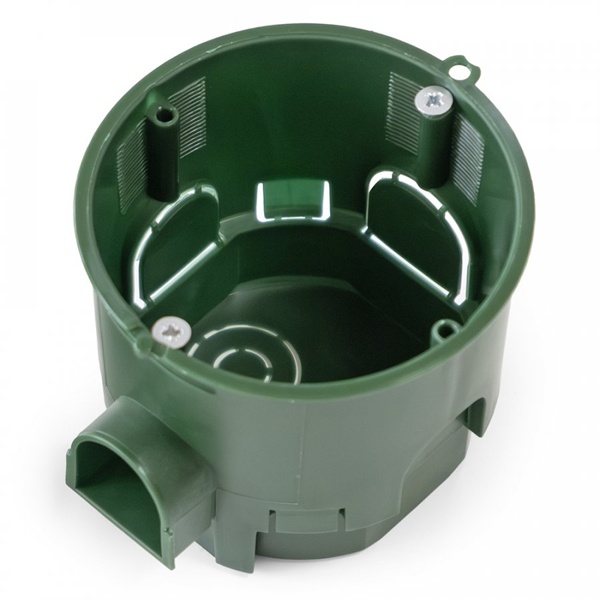 Коробка установочная Промрукав углубленная безгалогенная (HF) 68х60 подрозетник (160шт/кор)