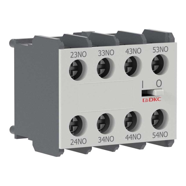 Дополнительный контакт фронтальный DKC для миниконтакторов DMC 2НО