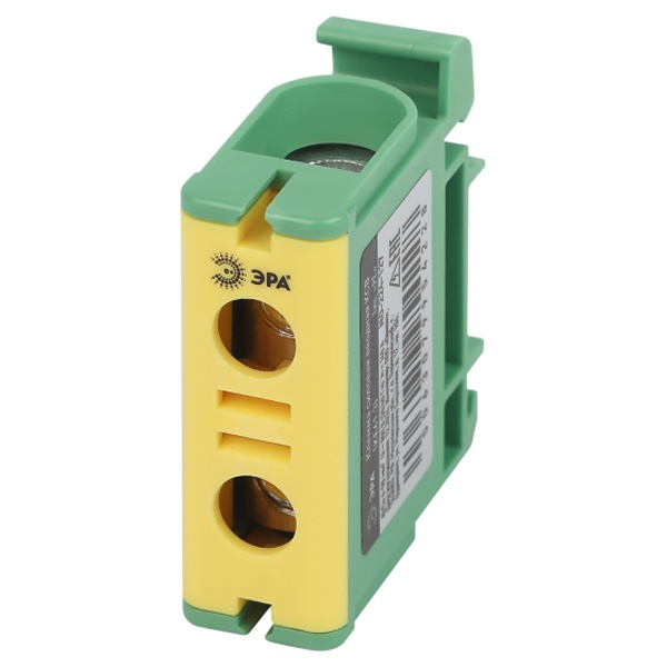 Клеммы силовые вводные КСВ ЭРА NO-224-127 (KE61.3) 6-50 мм2 желтая/зеленая