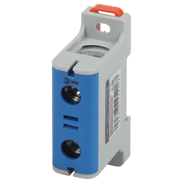 Клеммы силовые вводные КСВ ЭРА NO-224-129 (KE62.2) 16-95 мм2 N синяя