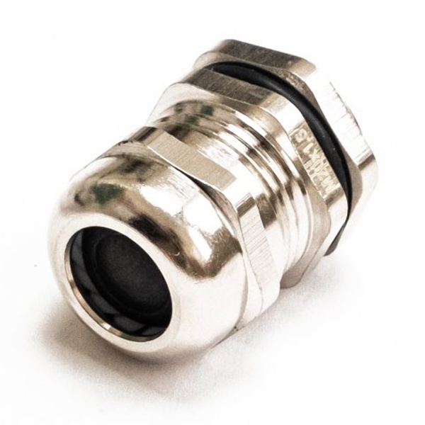 Латунный кабельный ввод (сальник) Промрукав MGM 20 (IP68) d отверстия 6-12 мм с резьбой (3 шт/уп)