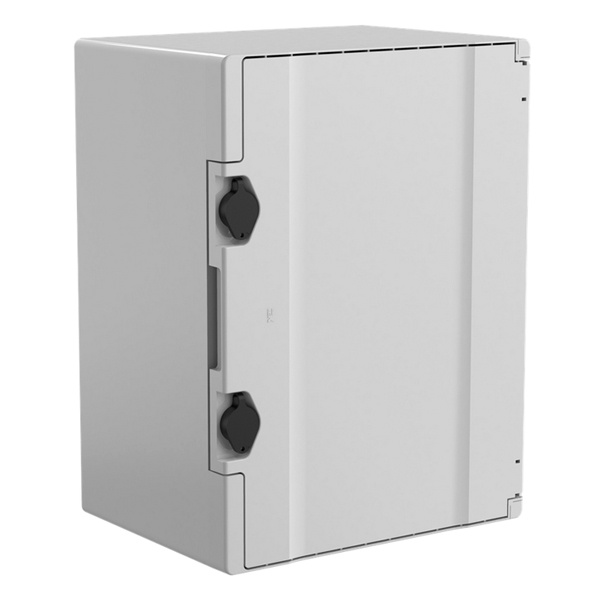 Корпус пластиковый ИЭК Tetra ЩМПп 400х300х220мм серая дверь УХЛ1 IP66