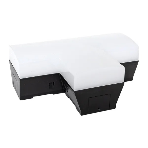 Фигурный коннектор EKF Luma ДБО-T 10W 6500K IP20 черный для светодиодных линейных светильников