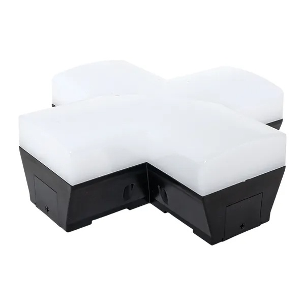 Фигурный коннектор EKF Luma ДБО-X 12W 6500K IP20 черный для светодиодных линейных светильников