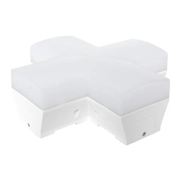 Фигурный коннектор EKF Luma ДБО-X 12W 6500K IP20 белый для светодиодных линейных светильников