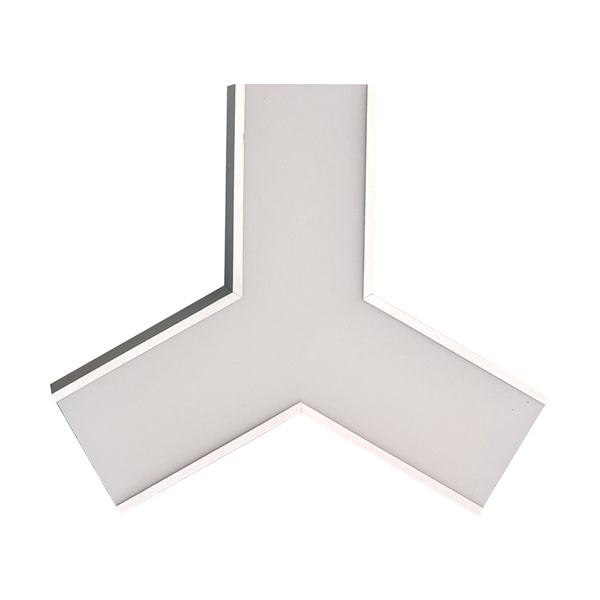 Светильник коннектор Feron AL4036 5W 3000K-4200K-6400K 550Lm Y-образный с переключением режимов, сер