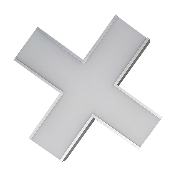 Светильник коннектор Feron AL4036 6W 3000K-4200K-6400K 660Lm X-образный с переключением режимов, сер